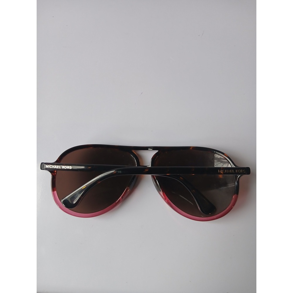 Michael Kors Ludlow M2752S 620 Tortoise Pink Aviator Sunglasses - Picture 4 of 7
